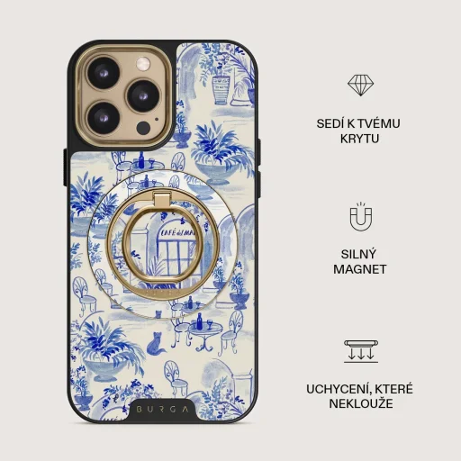 Burga Sobremesa magnetický prstencový držiak, zlatý - 2
