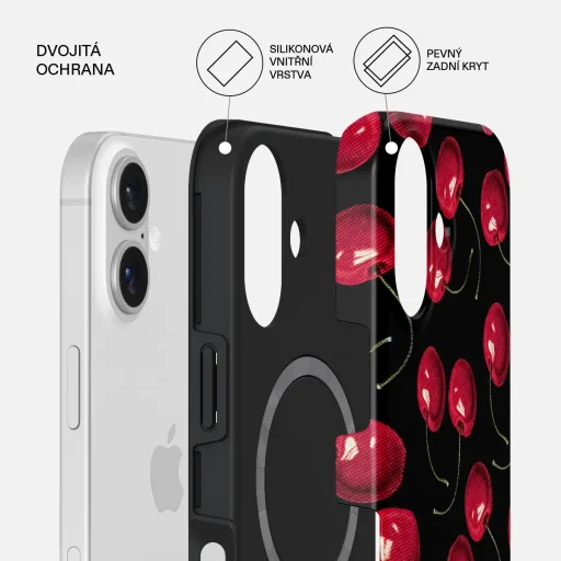 Burga Tough MagSafe puzdro Cherrybomb pre iPhone 17 - 2