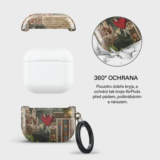Burga Oath puzdro na AirPods 4/5 - 2