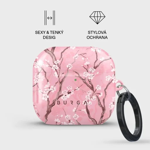 Burga Sakura puzdro pre AirPods 4/5 - 4