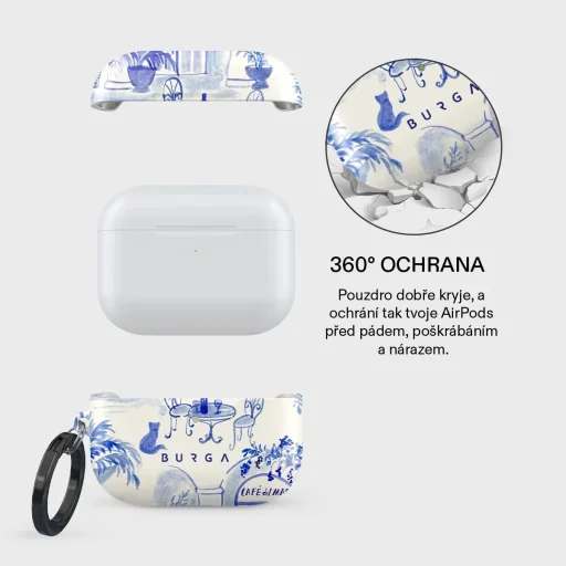 Puzdro Burga Sobremesa pre AirPods Pro 3 - 2