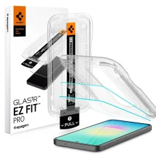  Samsung Galaxy A27 5G átlátszó Spigen Glas.tr "EZ Fit Pro" Hd Edzett üveg 2-csomag üvegfólia