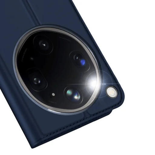 DUX DUCIS Skin Pro peňaženkové puzdro pre OPPO FIND X9 Ultra, modré - 7