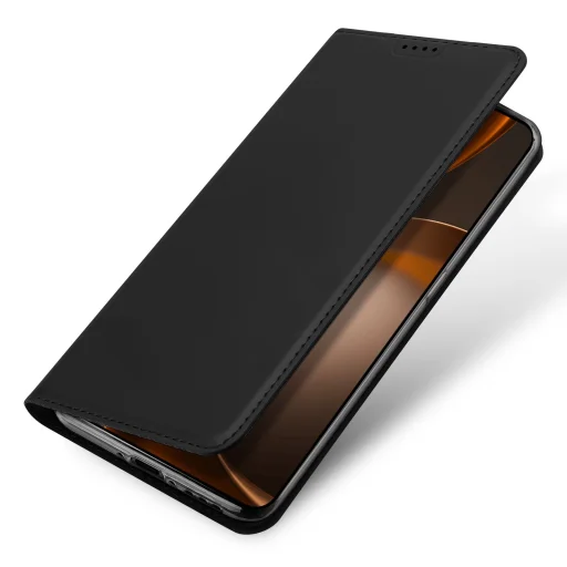 DUX DUCIS Skin Pro peňaženkové puzdro pre OPPO FIND X9 Ultra, čierne - 5