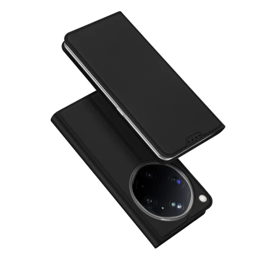 DUX DUCIS Skin Pro pénztárcatok OPPO FIND X9 Ultra készülékhez, fekete - 1