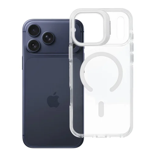 Lens Mag Cover tok iPhone 17 Pro Max / 18 Pro Max készülékhez, MagSafe-kompatibilis, fehér - 4