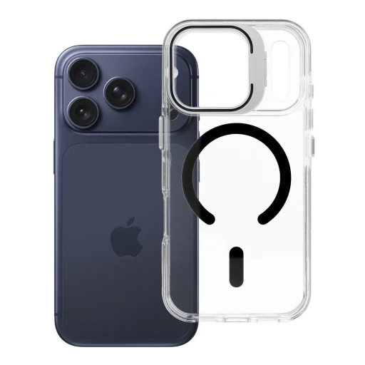 Puzdro LENS MAG COVER pre iPhone 17 Pro / 18 Pro, kompatibilné s MagSafe, čierne - 7