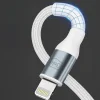 3mk Hyper Cable N-SERIES USB-C – Lightning kábel 3 m, PD 3.0, 27 W, biely thumbnail