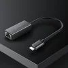 Orico XC-R45-V1 gigabitový sieťový adaptér USB-C – RJ45, čierny thumbnail