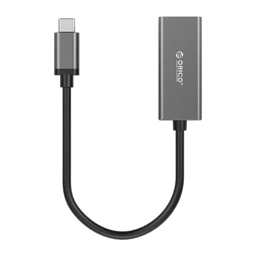 Orico XC-R45-V1 gigabitový sieťový adaptér USB-C – RJ45, čierny - 3