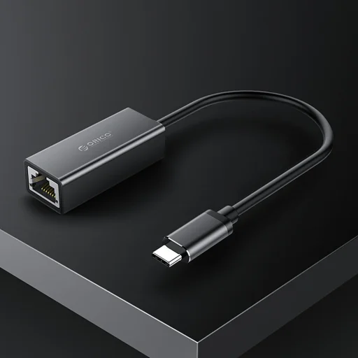 Orico XC-R45-V1 gigabitový sieťový adaptér USB-C – RJ45, čierny - 7