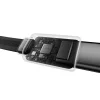 Cuktech CC903P 100 W-os autós töltő kijelzővel és 70 cm-es behúzható USB-C kábellel, szürke thumbnail