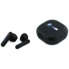BMW Printed Logo TWS Bluetooth ENC slúchadlá, čierne