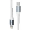 3mk Hyper Cable N-SERIES USB-C–Lightning kábel, 50cm, PD 3.0, 9V/3A, 27W, fehér thumbnail