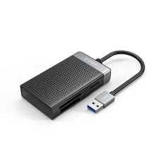 Orico CL4D-A3 USB-A 3.0 memóriakártya-olvasó fekete-ezüst