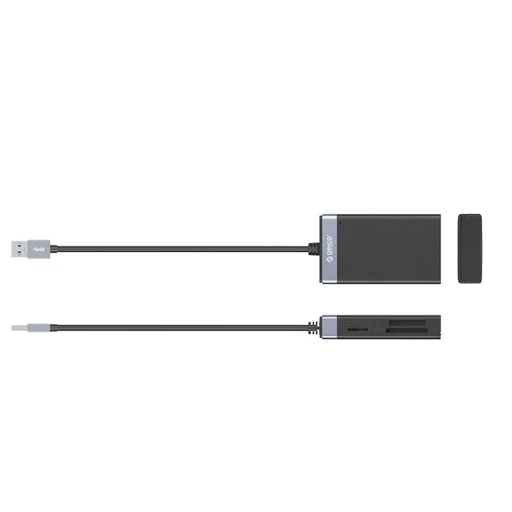 Orico CL4D-A3 USB-A 3.0 čítačka pamäťových kariet čierno-strieborná - 2