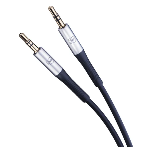 3mk AUX audio kábel 3,5 mm jack – 3,5 mm jack, 1 m - 5