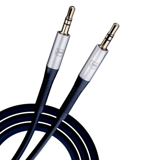 3mk AUX audio kábel 3,5 mm jack – 3,5 mm jack, 1 m - 9
