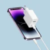 Cuktech A19 30W USB-A + USB-C hálózati töltő - fehér thumbnail