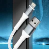 3mk Hyper Cable N-SERIES kábel USB-A–Lightning 1 m, biely thumbnail