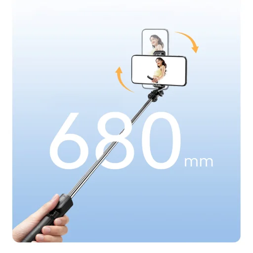 Orico SPV68 Bluetooth selfie tyč a mini statív, 68 cm, čierna - 4