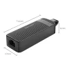 Orico UTK-U3 USB-A 3.0–RJ45 gigabites hálózati adapter, fekete thumbnail