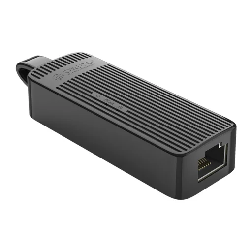 Orico UTK-U3 USB-A 3.0–RJ45 gigabitový sieťový adaptér, čierny - 1