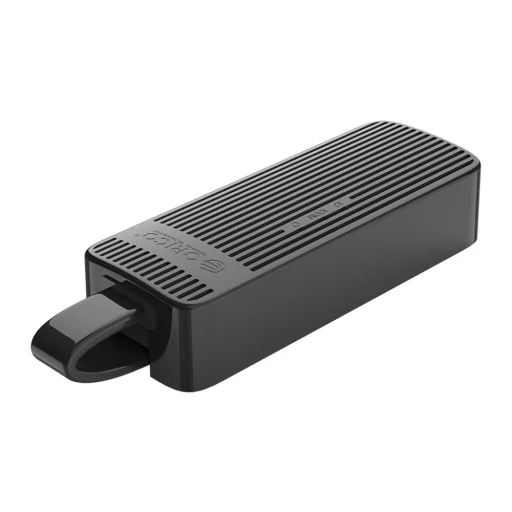 Orico UTK-U3 USB-A 3.0–RJ45 gigabitový sieťový adaptér, čierny - 3