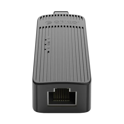 Orico UTK-U3 USB-A 3.0–RJ45 gigabitový sieťový adaptér, čierny - 4