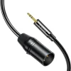Orico AXKF 3,5 mm mini jack – XLR samica audiokábel, 5 m, čierny thumbnail