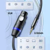 Orico AXKF 3,5 mm mini jack – XLR samica audiokábel, 5 m, čierny thumbnail