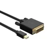 Orico XD-MDTD Mini DisplayPort–DVI Full HD 60 Hz kábel, 3 m, fekete thumbnail