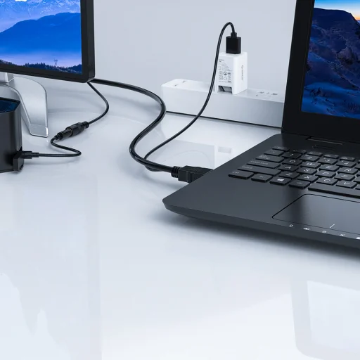 Orico XD-VATH VGA–HDMI kábel s 3,5 mm mini jackom a USB napájaním, 5 m, čierny - 9