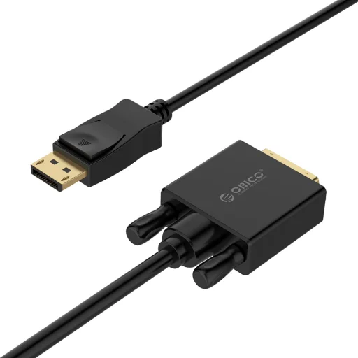 Orico XD-DTD kábel DisplayPort – DVI 4K 1 m, čierny - 2
