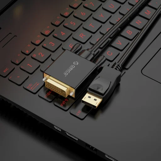 Orico XD-DTD kábel DisplayPort – DVI 4K 1 m, čierny - 7