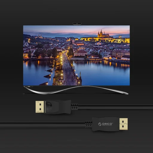 Orico XD-DTD kábel DisplayPort – DVI 4K 1 m, čierny - 10