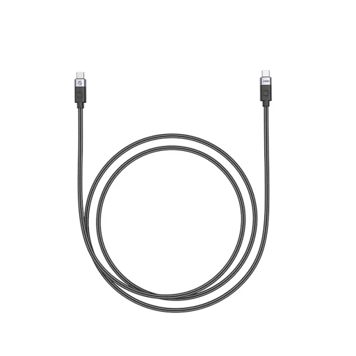 Orico CC240 USB-C – USB-C kábel, 240 W, USB4, 40 Gb/s, 8K 60Hz, 0,5 m, čierny - 4