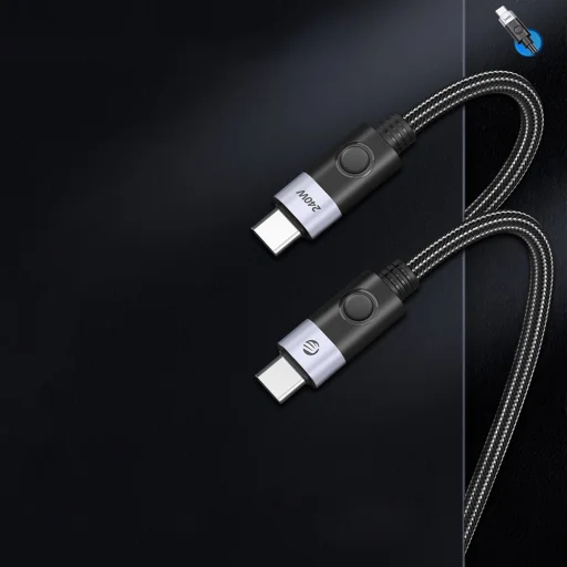 Orico CC240 USB-C – USB-C kábel, 240 W, USB4, 40 Gb/s, 8K 60Hz, 0,5 m, čierny - 11