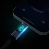 Orico LDA2L USB-A–Lightning kábel LED-kijelzővel, 12 W, 0,5 m, fekete-ezüst thumbnail