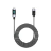 Orico LDC2C USB-C – USB-C PD 100 W kábel s LED displejom, 480 Mb/s, 2 m, 2 ks, čierny thumbnail