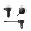 Orico FC-66-1A2C 66W autonabíjačka so zabudovaným samonavíjacím USB-C káblom, čierna thumbnail