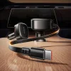 Orico FC-66-1A2C 66 W-os autós töltő beépített visszahúzható USB-C kábellel, fekete thumbnail
