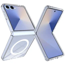 Samsung Galaxy Z Flip8 átlátszó Techsuit MagSafe Pro tok
