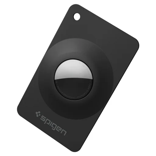 Apple AirTag čierne TPU puzdro Spigen Air Fit 2 ACS11198 - 1