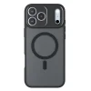 iPhone 18 Pro / iPhone 17 Pro matt fekete Techsuit PureFrost MagSafe tok thumbnail