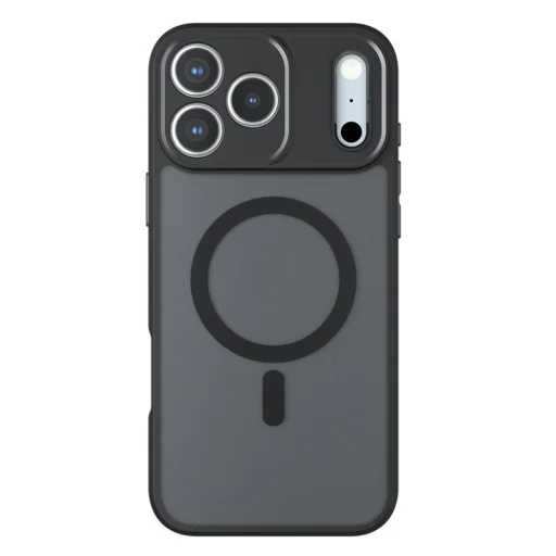 iPhone 18 Pro / iPhone 17 Pro matt fekete Techsuit PureFrost MagSafe tok - 2