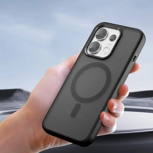  Oppo Reno16 Pro matt fekete Techsuit PureFrost MagSafe tok - 5