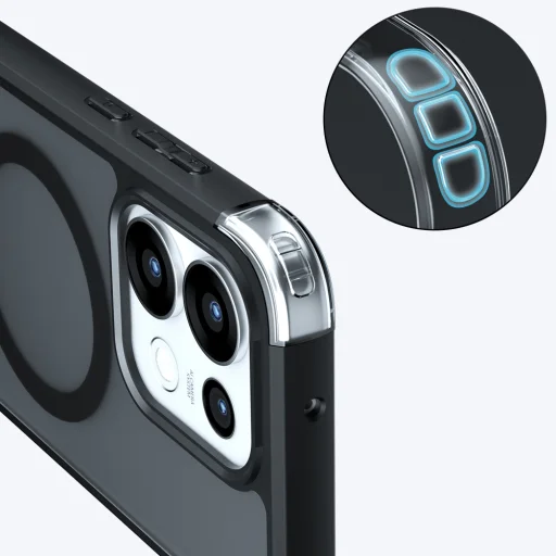  Oppo Reno16 Pro matt fekete Techsuit PureFrost MagSafe tok - 6