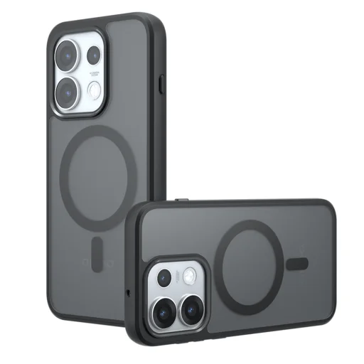  Oppo Reno16 Pro matt fekete Techsuit PureFrost MagSafe tok - 1