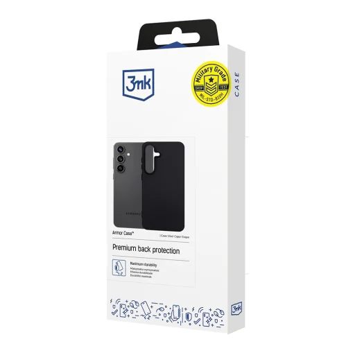 Samsung Galaxy S25 FE čierne puzdro na telefón 3mk Matt Case - 7